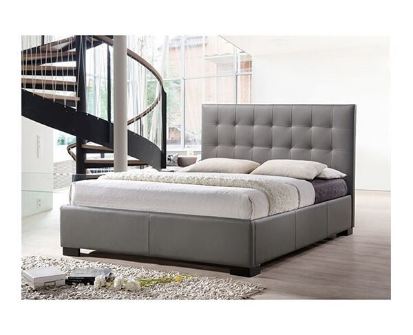 Raveena Double Bed - Grey